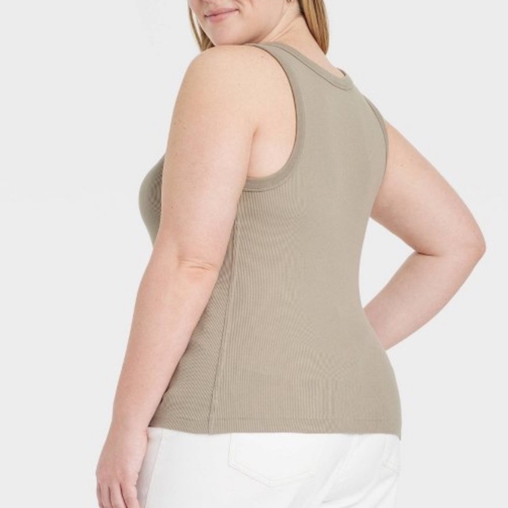 Universal Thread Bundle 90s Ribbed Stretch Tank T… - image 3